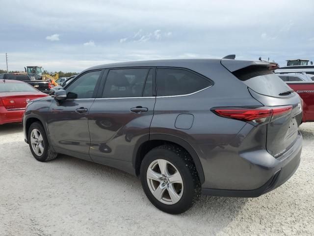 2022 Toyota Highlander Hybrid LE