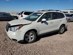 Salvage cars for sale from Copart Phoenix, AZ: 2016 Subaru Forester 2.5I Premium