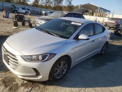 Salvage cars for sale at Spartanburg, SC auction: 2018 Hyundai Elantra SEL