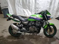 Salvage motorcycles for sale at Ebensburg, PA auction: 2001 Kawasaki ZR1200 A