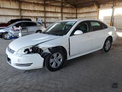 Chevrolet salvage cars for sale: 2009 Chevrolet Impala 1LT