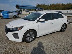 Salvage cars for sale at Memphis, TN auction: 2018 Hyundai Ioniq Blue