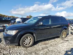 Salvage cars for sale at West Warren, MA auction: 2015 Dodge Journey SXT