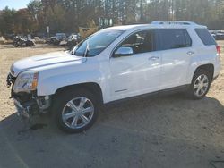 Salvage cars for sale at North Billerica, MA auction: 2017 GMC Terrain SLT