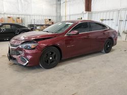 Salvage cars for sale at Milwaukee, WI auction: 2016 Chevrolet Malibu LS