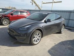 Salvage cars for sale at Kansas City, KS auction: 2024 Tesla Model Y