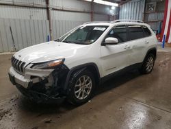 Salvage cars for sale at West Mifflin, PA auction: 2016 Jeep Cherokee Latitude