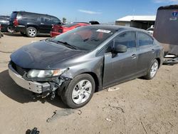 Honda salvage cars for sale: 2013 Honda Civic LX