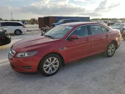 Salvage cars for sale from Copart Arcadia, FL: 2012 Ford Taurus SEL