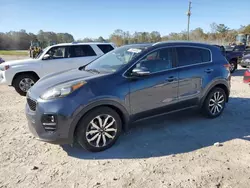 Salvage cars for sale from Copart Augusta, GA: 2017 KIA Sportage EX