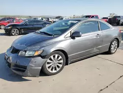 Honda salvage cars for sale: 2009 Honda Civic EXL