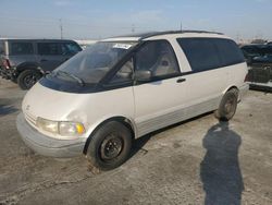 Salvage cars for sale at Sun Valley, CA auction: 1992 Toyota Previa LE