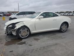 Salvage cars for sale at Grand Prairie, TX auction: 2004 Lexus SC 430