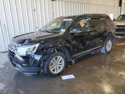 Ford Explorer salvage cars for sale: 2018 Ford Explorer XLT