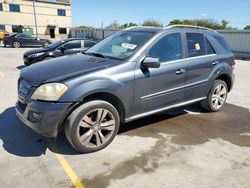 Salvage cars for sale at Wilmer, TX auction: 2010 Mercedes-Benz ML 350