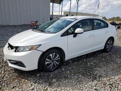 Salvage cars for sale at Tifton, GA auction: 2013 Honda Civic LX