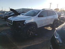 Jeep salvage cars for sale: 2016 Jeep Cherokee Trailhawk