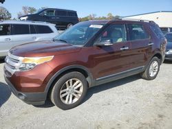 Ford Explorer xlt salvage cars for sale: 2015 Ford Explorer XLT