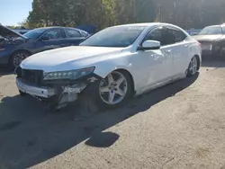 Acura salvage cars for sale: 2017 Acura TLX Advance