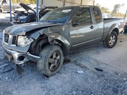 Salvage cars for sale at Cartersville, GA auction: 2007 Nissan Frontier King Cab LE