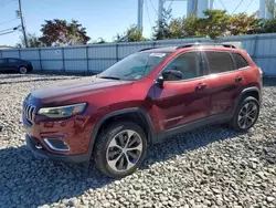 Jeep Vehiculos salvage en venta: 2022 Jeep Cherokee Limited