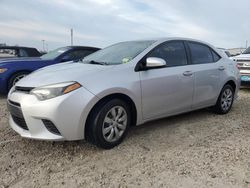 Carros dañados por inundaciones a la venta en subasta: 2015 Toyota Corolla L