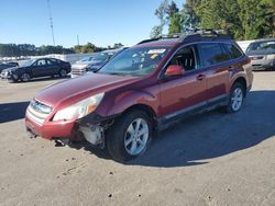 Subaru salvage cars for sale: 2013 Subaru Outback 2.5I Premium