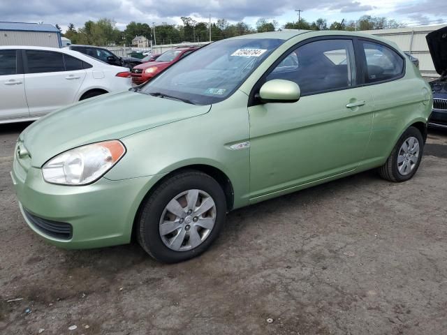 2010 Hyundai Accent Blue