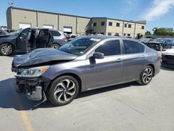 Salvage cars for sale at Wilmer, TX auction: 2016 Honda Accord EX