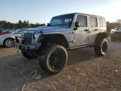 Salvage cars for sale at Elgin, IL auction: 2015 Jeep Wrangler Unlimited Sahara