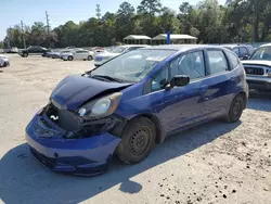 Salvage cars for sale at Savannah, GA auction: 2013 Honda FIT