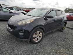 Salvage cars for sale at Riverview, FL auction: 2017 KIA Sportage LX