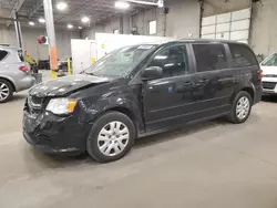 Salvage cars for sale at Blaine, MN auction: 2015 Dodge Grand Caravan SE