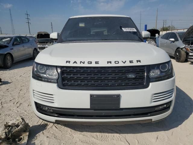 2016 Land Rover Range Rover Supercharged