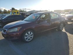 Salvage cars for sale from Copart Martinez, CA: 2010 Honda Accord EX