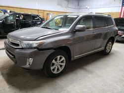 Toyota Highlander Hybrid salvage cars for sale: 2013 Toyota Highlander Hybrid