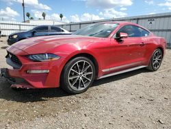 Salvage cars for sale at Mercedes, TX auction: 2021 Ford Mustang