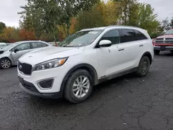 Salvage cars for sale at Portland, OR auction: 2017 KIA Sorento LX