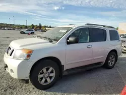 Salvage cars for sale at Mentone, CA auction: 2014 Nissan Armada SV