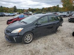 Salvage cars for sale from Copart Candia, NH: 2012 Toyota Prius V