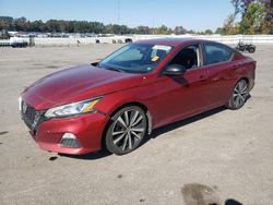 Salvage cars for sale at Dunn, NC auction: 2019 Nissan Altima SR