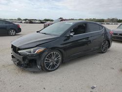 Hyundai salvage cars for sale: 2018 Hyundai Elantra Sport