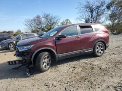 Honda salvage cars for sale: 2018 Honda CR-V EX