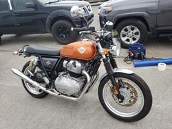 Salvage motorcycles for sale at Riverview, FL auction: 2023 Royal Enfield Motors INT 650