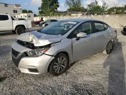 Nissan salvage cars for sale: 2020 Nissan Versa SV