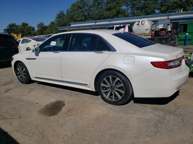 2018 Lincoln Continental Premiere