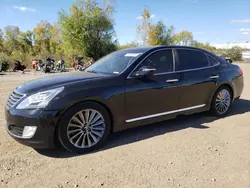 Salvage cars for sale at Columbia Station, OH auction: 2016 Hyundai Equus Signature