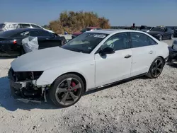 Salvage cars for sale at Taylor, TX auction: 2022 Audi A4 Premium Plus 45