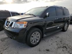 Carros salvage para piezas a la venta en subasta: 2015 Nissan Armada SV