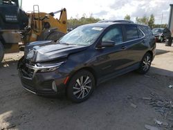 Chevrolet salvage cars for sale: 2022 Chevrolet Equinox LT